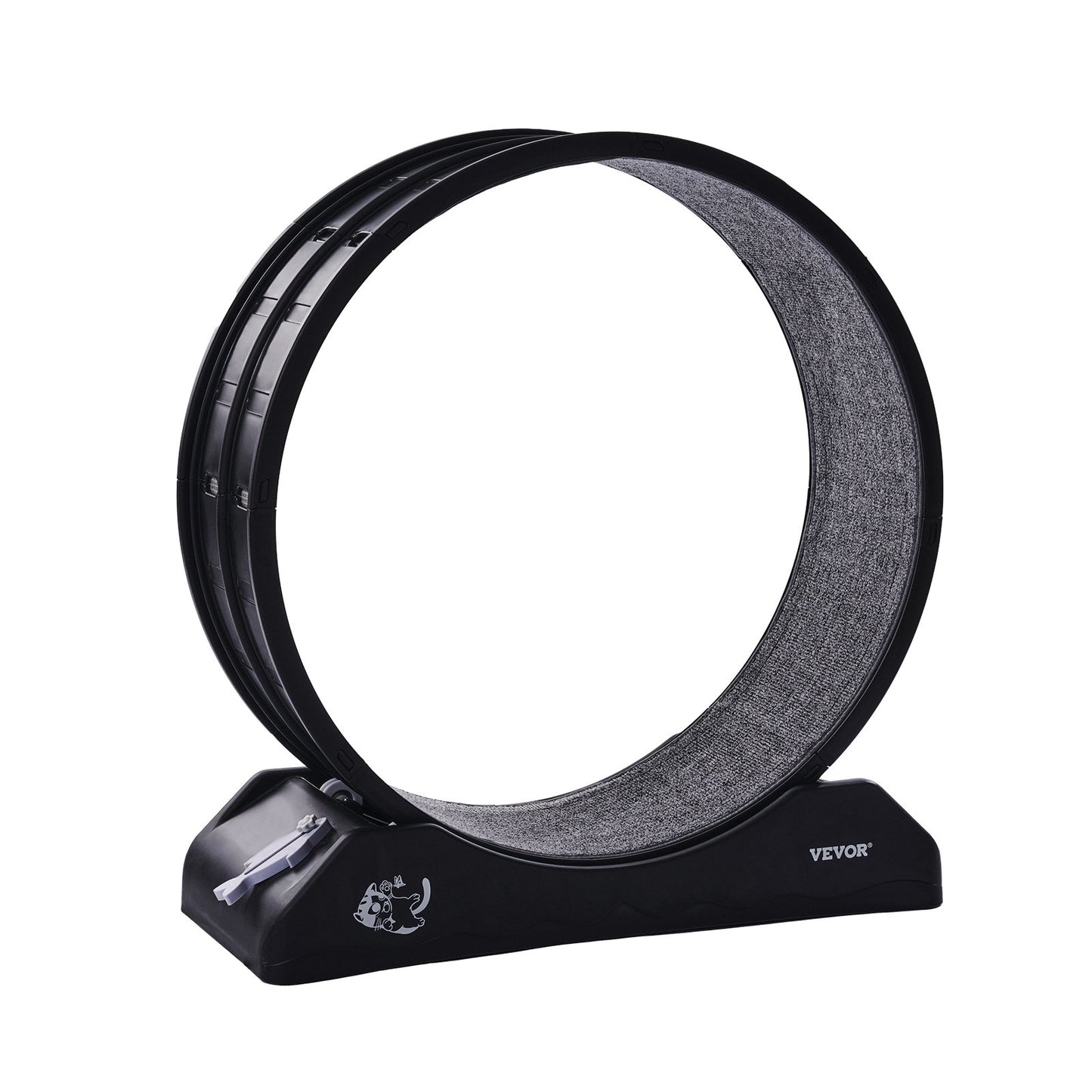 Cat Exercise Wheel, 31.5 in, Large Cat Running Wheel with Secure Brake & Carpeted Runway, Quiet Operation Cat V952-SLMPBJHSPP315IBR5V0