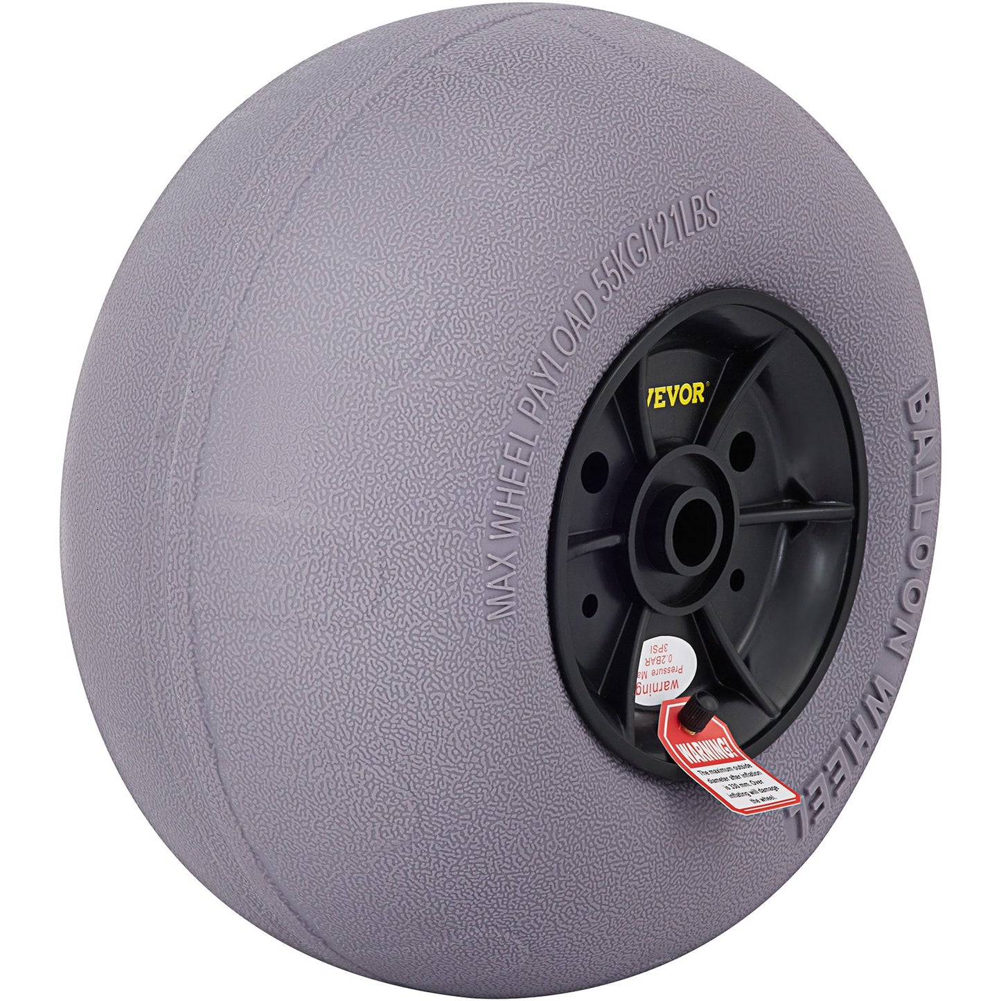 Balloon Beach Wheels Replacement Beach Tires 13" TPU 121 LBS Load Capacity V952-STLYCBDDWC12QYXY9V0