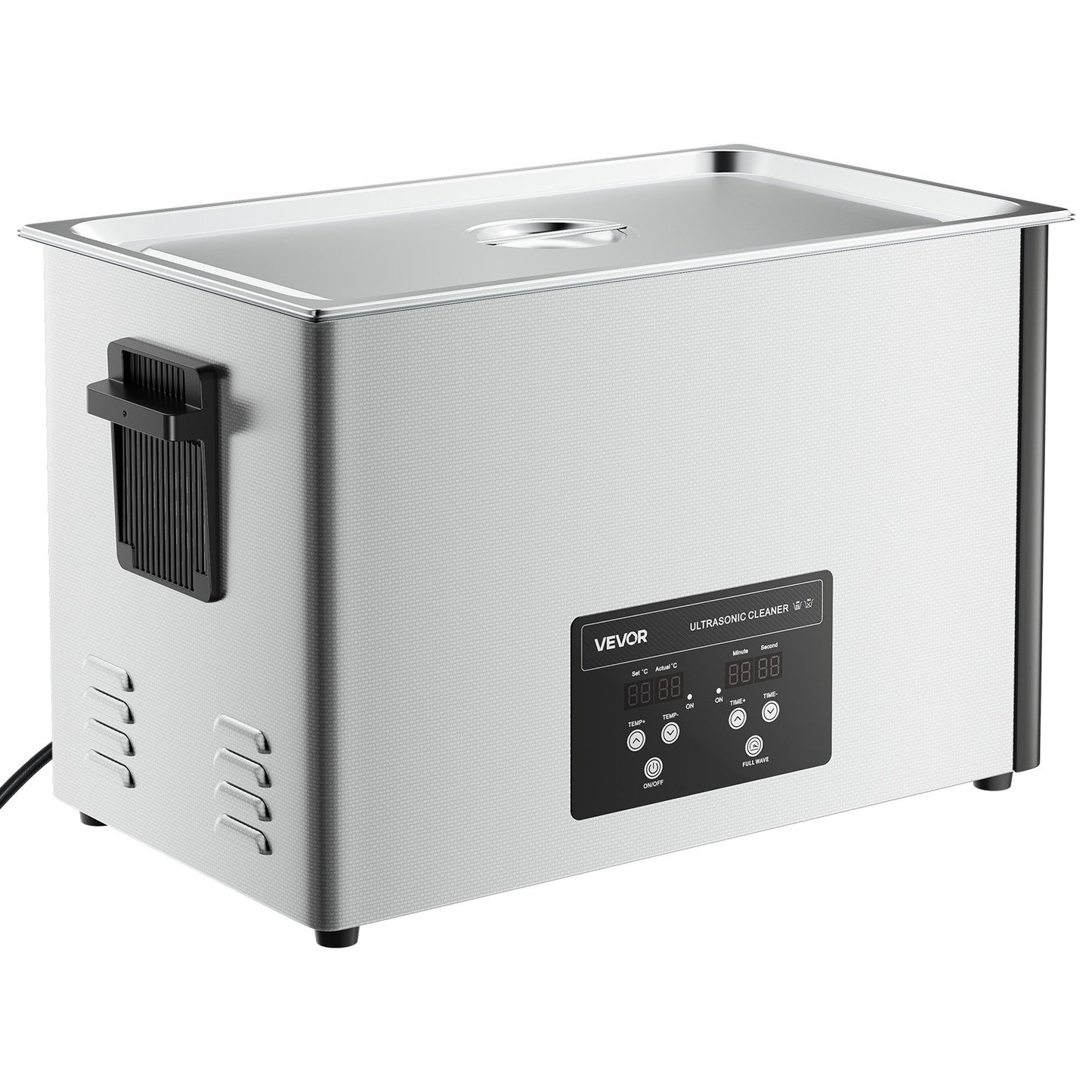 30L Ultrasonic Cleaner, Professional Ultrasonic Cleaner Machine with Cleaning Basket & Digital Display, 480W V952-SXJJKCSBQXJ38E4T5001V3