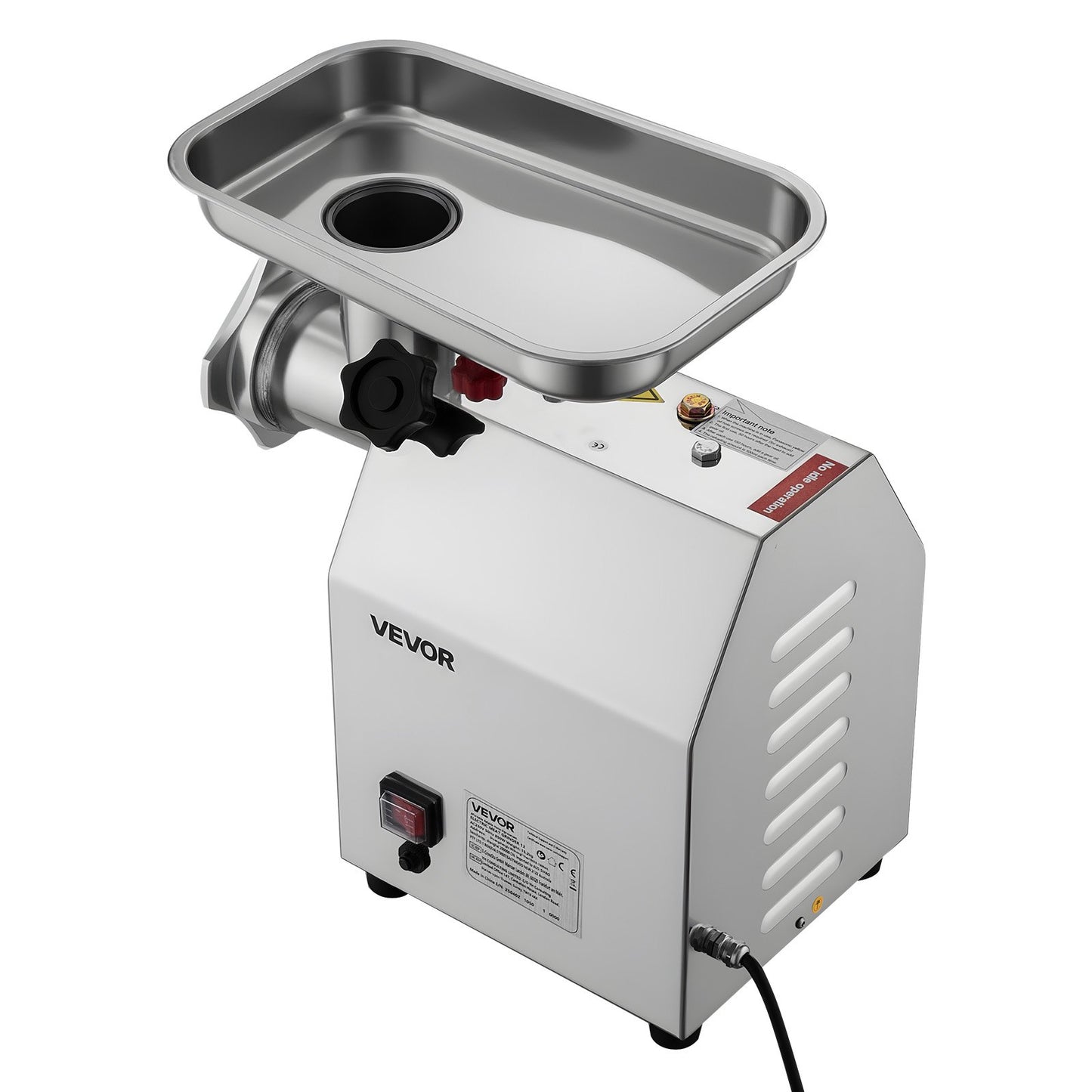 Commercial Electric Meat Grinder 5.5 Lbs/Min Sausage Stuffer Maker Kitchen V952-SYTMDDJRJSYSHS6TA001V3