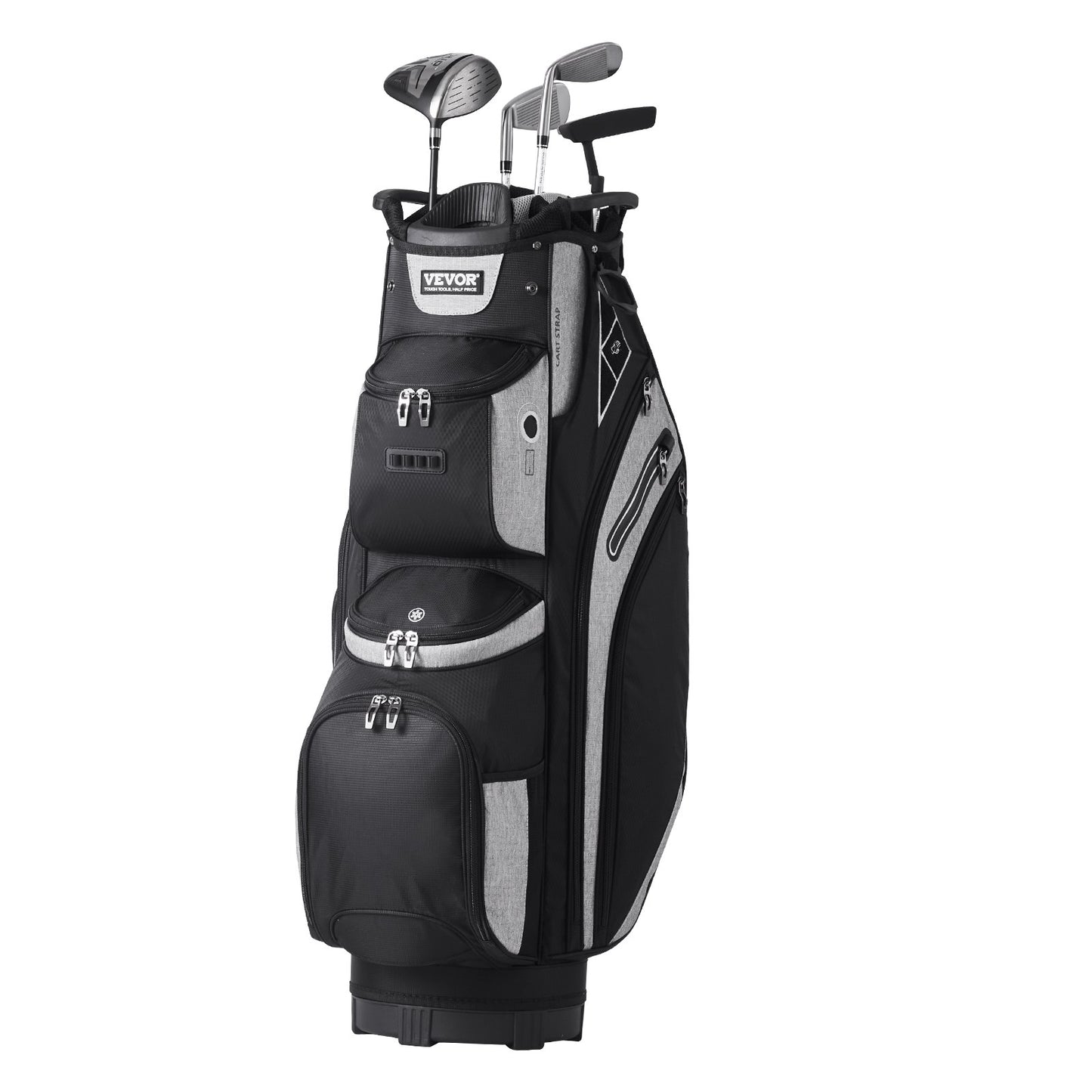 Golf Cart Bag with 14 Way Organizer Divider Top, 13 Pockets Premium Cart Bag, Durable 600D Polyester Fabric V952-TCB36YC14GHS7ACZHV0
