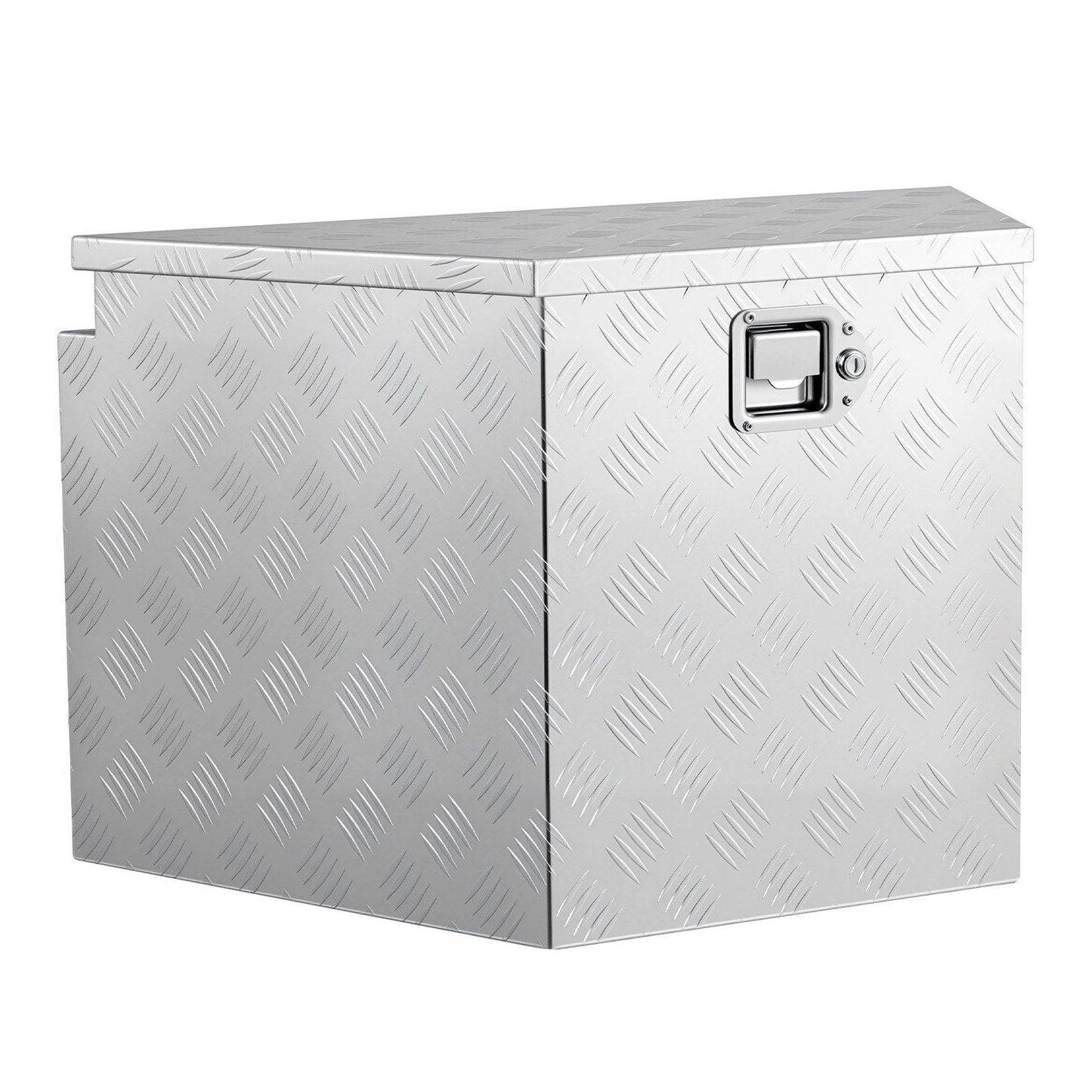 Trailer Tongue Box, 838 x 483 x 457 mm Aluminum Trailer Tongue Tool Box, Heavy Duty Storage Organizer with V952-TCGJX33X19X1G70EW001V0