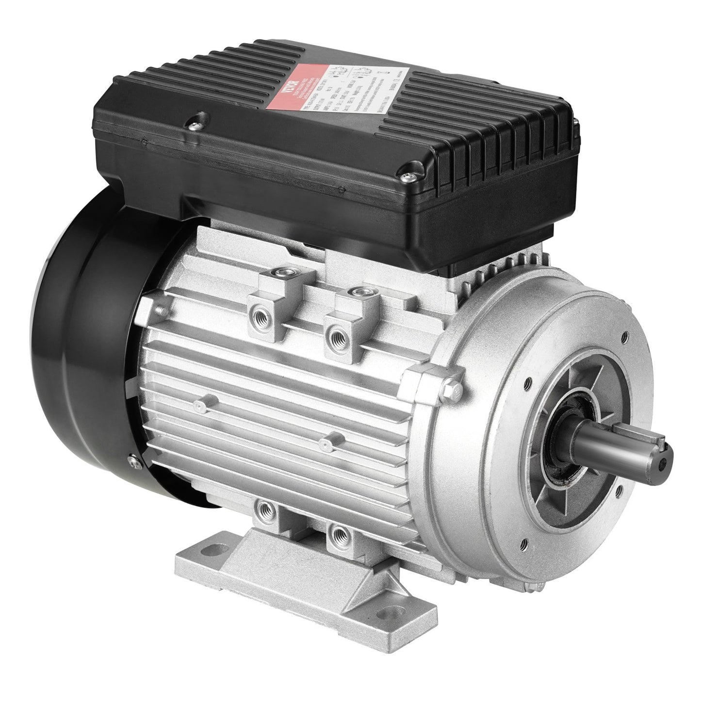 0.75KW Electric Motor 1400 rpm, AC 220~240V 5.45A, 80, B34 Frame, Air Compressor Motor Single Phase, 19mm V952-TYJLIECDJ172IOHFKV7
