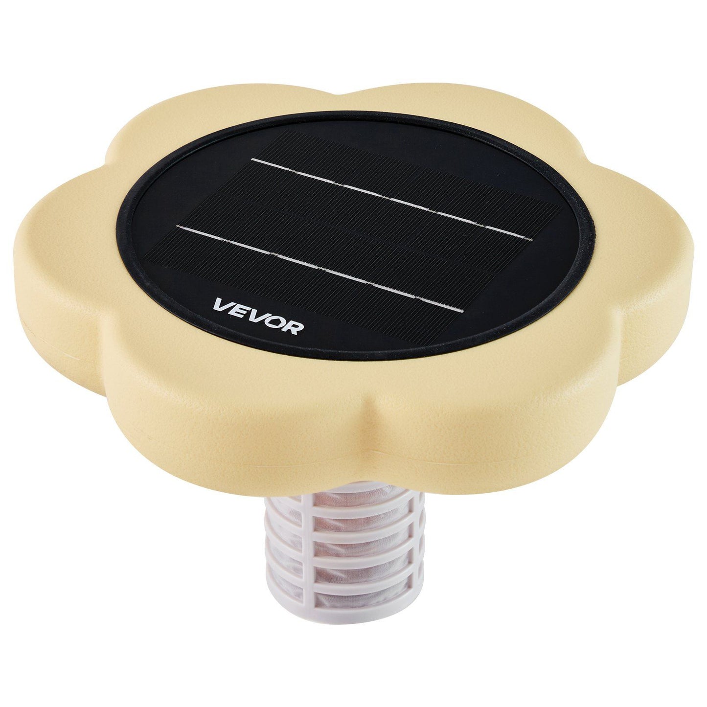 Solar Pool Ionizer, Petal Copper Pool Ionizer Up to 170343 L, Floating Automatic Water Cleaner and Purifier, V952-TYNYCLZFSQDHQ59ZZ001V0