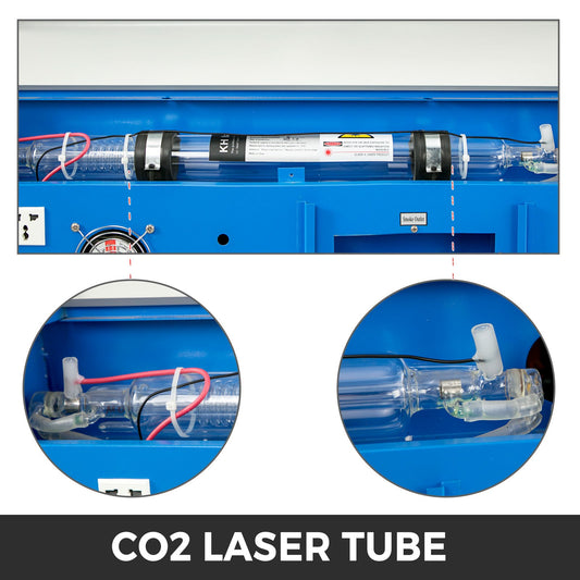 40W Co2 Laser 12"" x 8"" USB Port Laser Engraving Machine Air Exhaust Fan Laser Cutter High Precise Stepping V952-USBKZJ00000000001V3