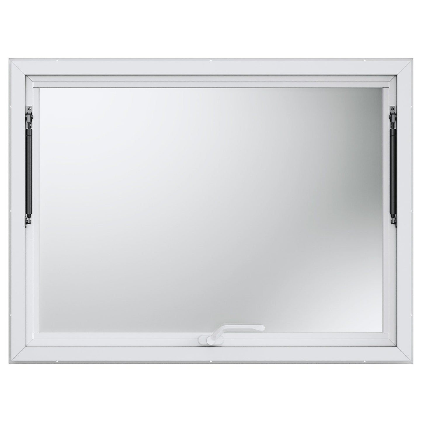 Concession Window for Food Truck, 48"x36" Aluminum Alloy Food Truck Service Window, Up to 85 Degrees Stand V952-WBLFWCK4836Y5FL9HV0