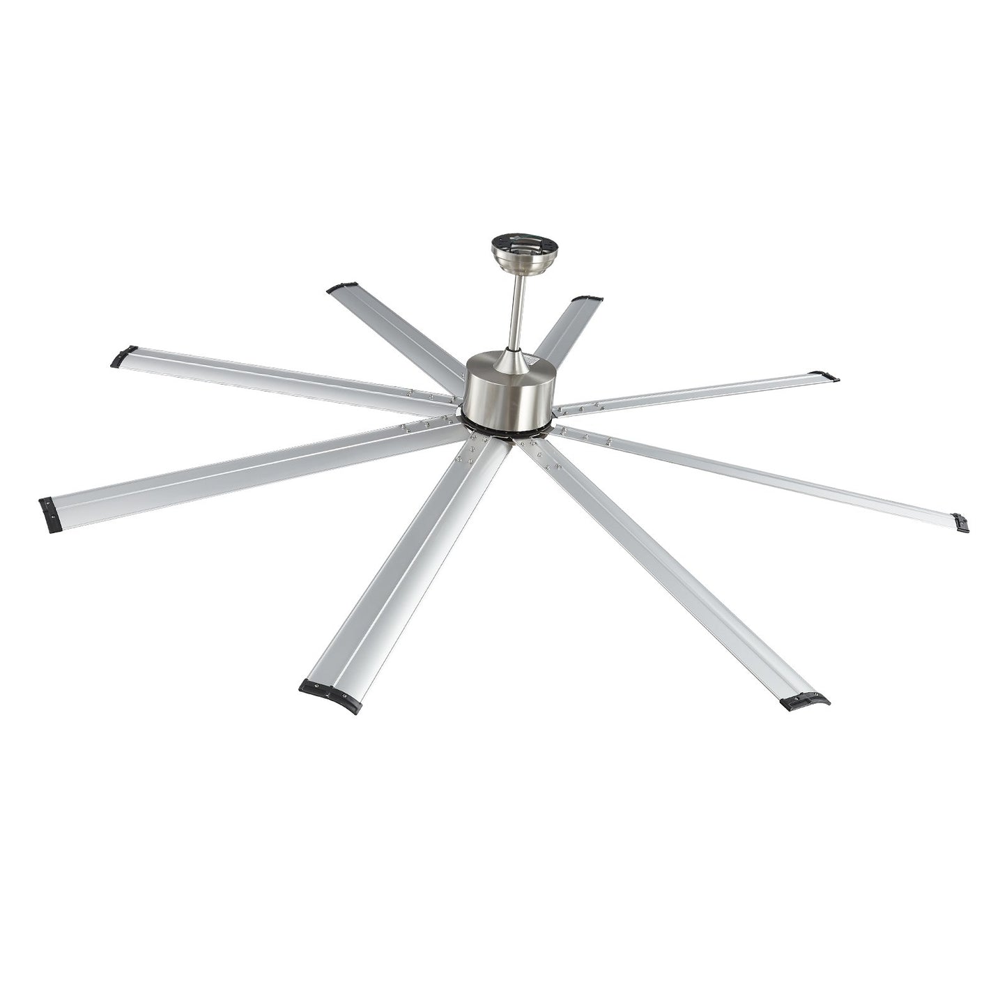 213 cm Ceiling Fan No Light, 6-Speed Remote Control, Aluminum 8-Blade, Reversible DC Motor, Modern Low V952-WDDS84INCHLYDMCLRV7