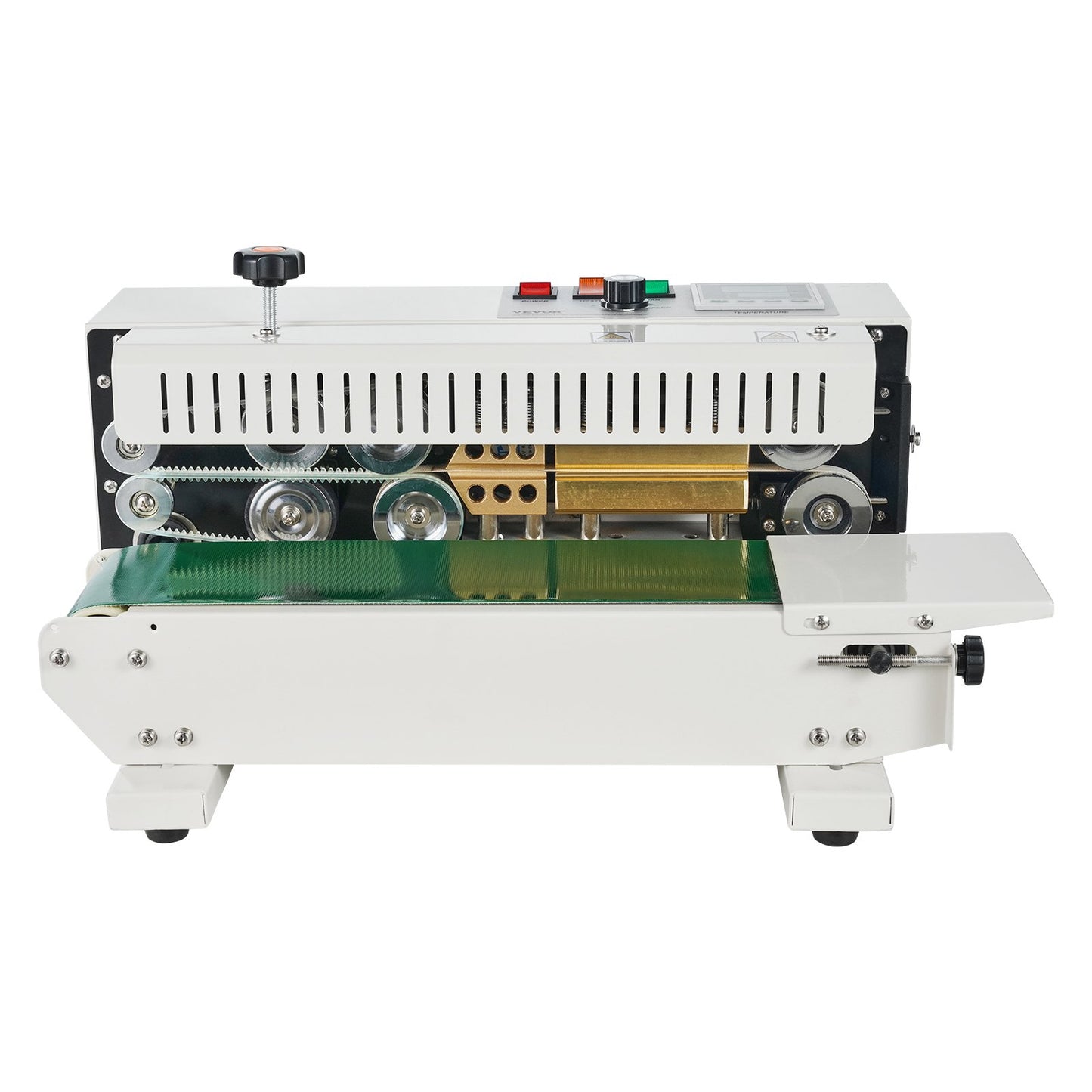 Continuous Bag Band Sealing Machine, 6-12 mm Seal Width, Horizontal Band Sealer Machine with Digital V952-WSLXFKJTBPQBL6VXIV3