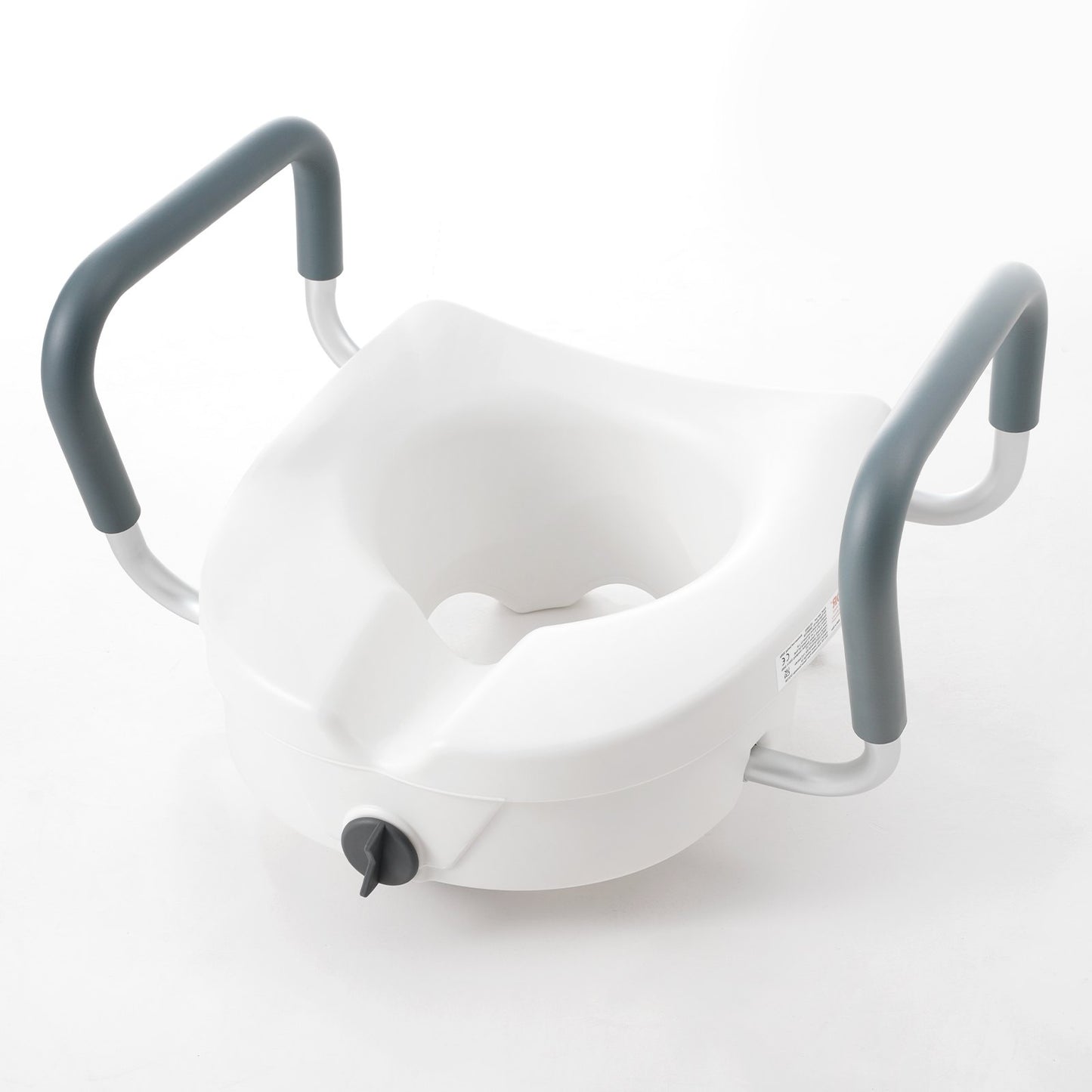 Raised Toilet Seat, 5" Height Raised, 350 lbs Weight Capacity, for Round and Elongated Toilet, Twist Lock V952-XNSDSJGMTZDD2MQ2TV0