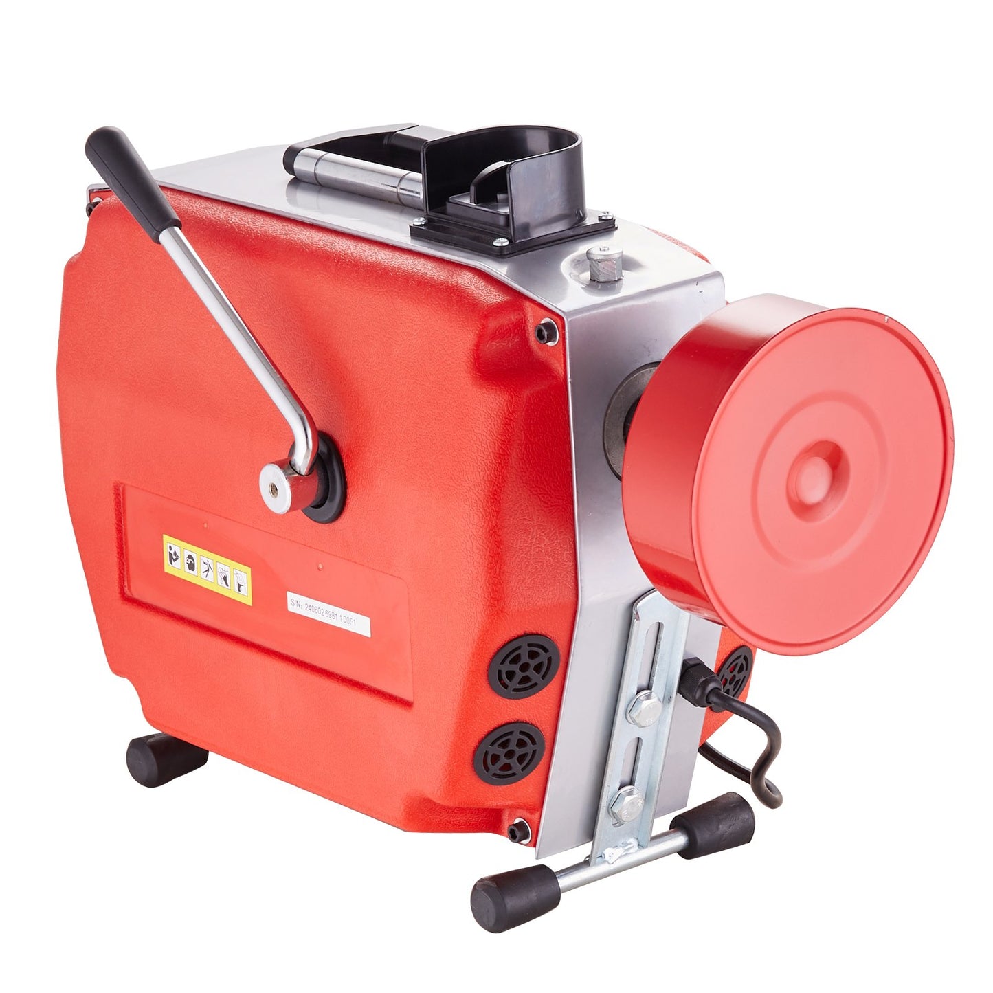Drain Cleaner Machine 120FT x 7/8" 420W Sewer Snake Auger Manual Feed V952-XSGDSTJ420W5G5H34V3