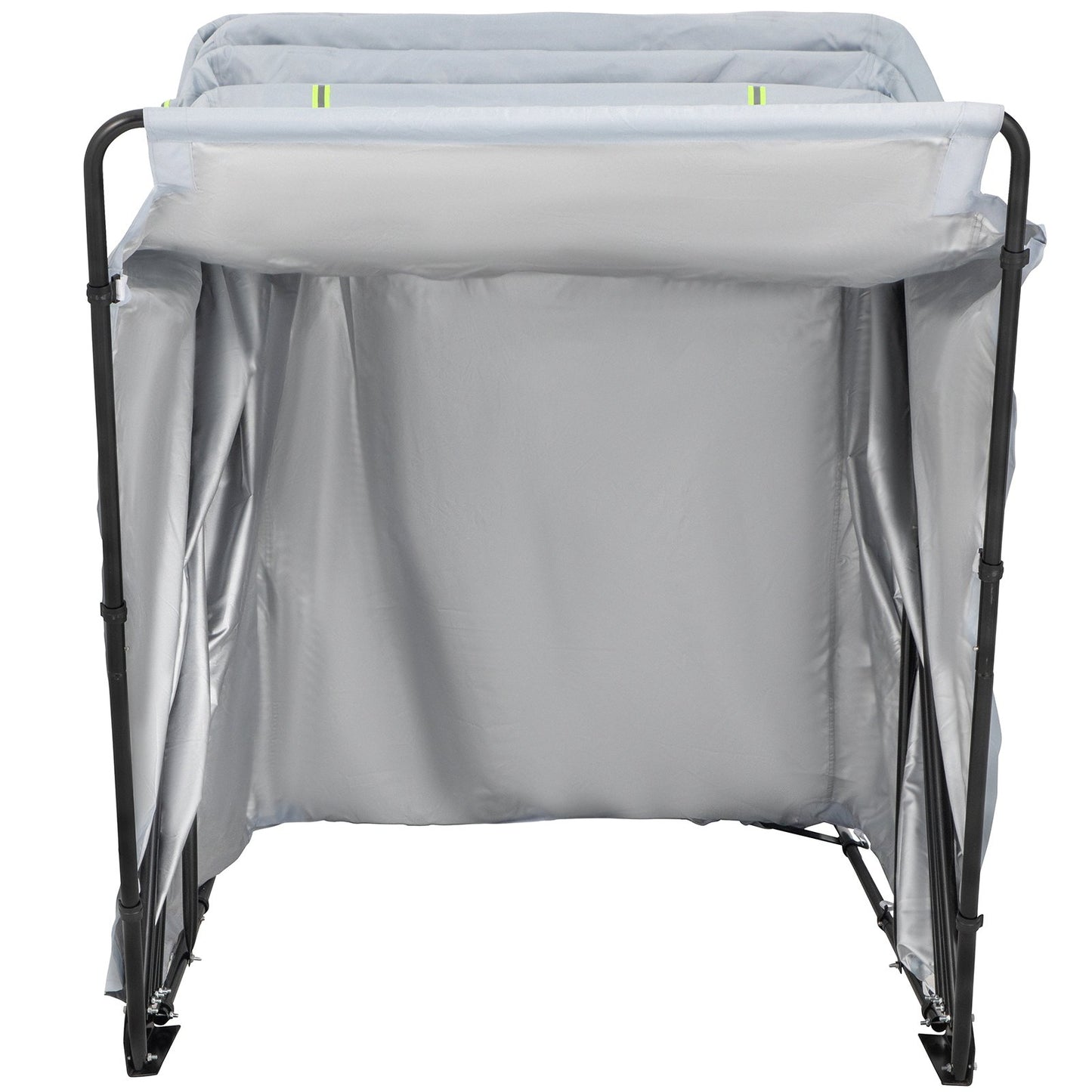 Basket Truck, 8 Bushel Steel Canvas Laundry Basket, 3" Diameter Wheels Truck Cap Basket Canvas Laundry Cart V952-XZCPHSHDSLHB9595YV0