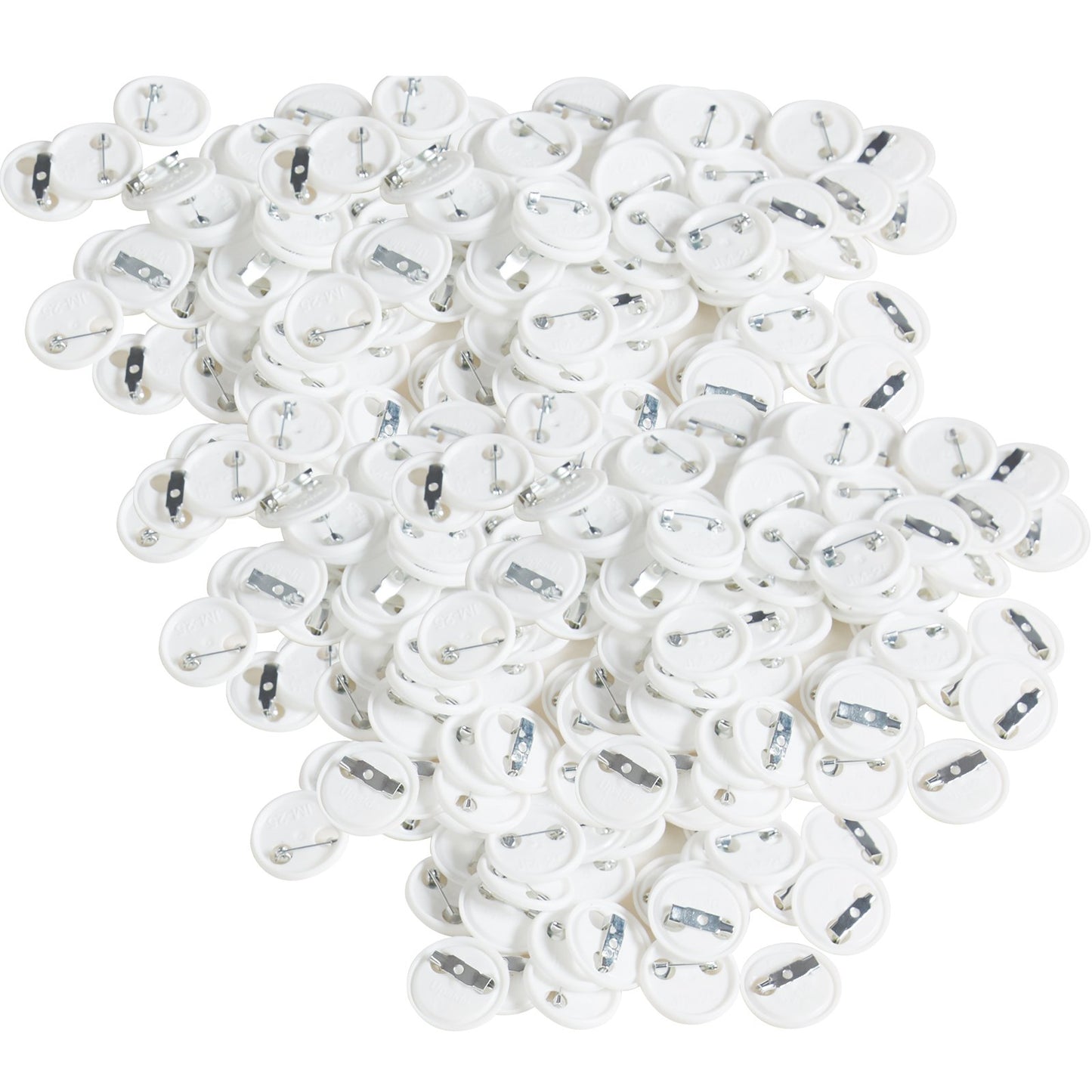 1" 25mm Button Badge Parts Supplies for Button Maker Machine 500 Sets V952-XZGSLH25MM5005T97V0