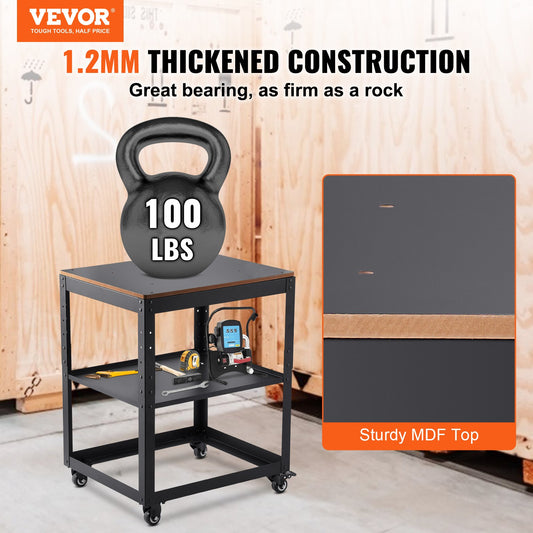 Planer Stand, 100 lbs / 45 kg heavy loads, Three-Gear Height Adjustable Thickness Planer Table,with 4 Stable V952-YBJDZDSDUDHZHVJHWV0