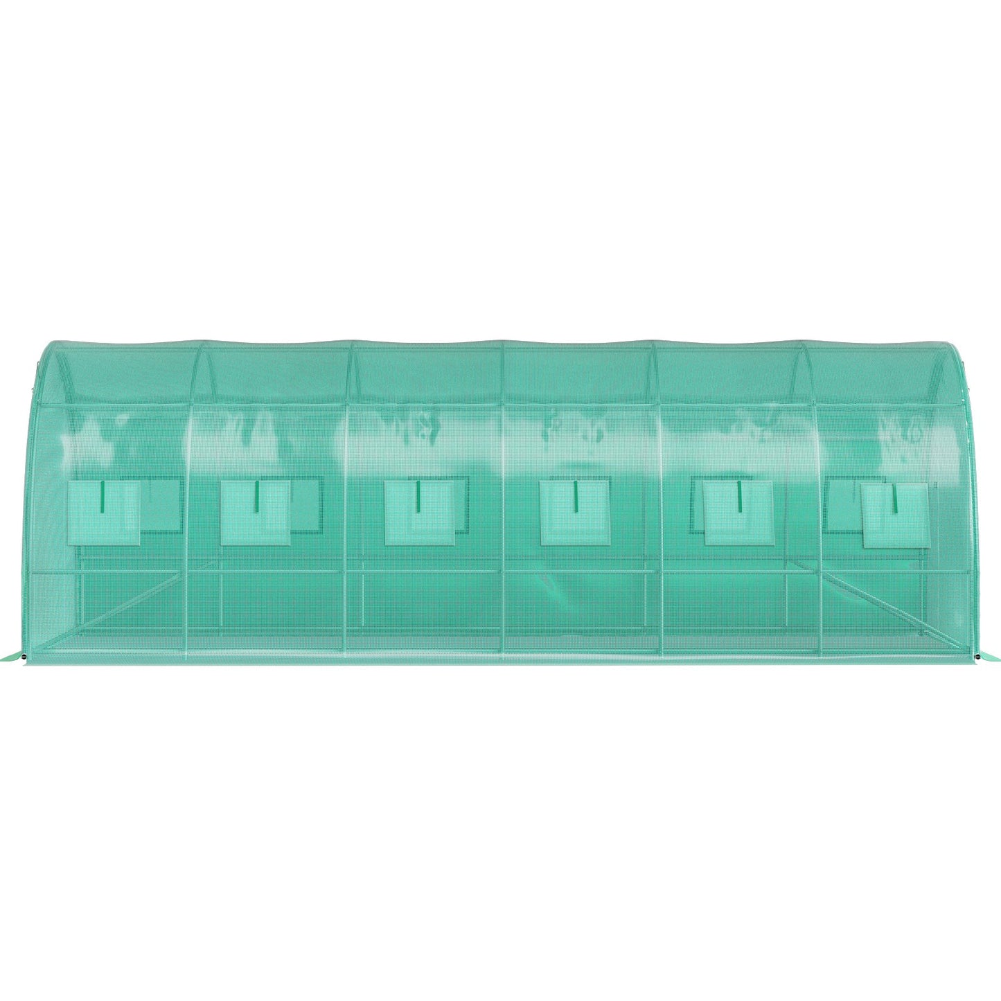 Walk-in Tunnel Greenhouse Galvanized Frame Waterproof Cover 20x10x7 ft V952-YDSDWS20107FTIA39V0