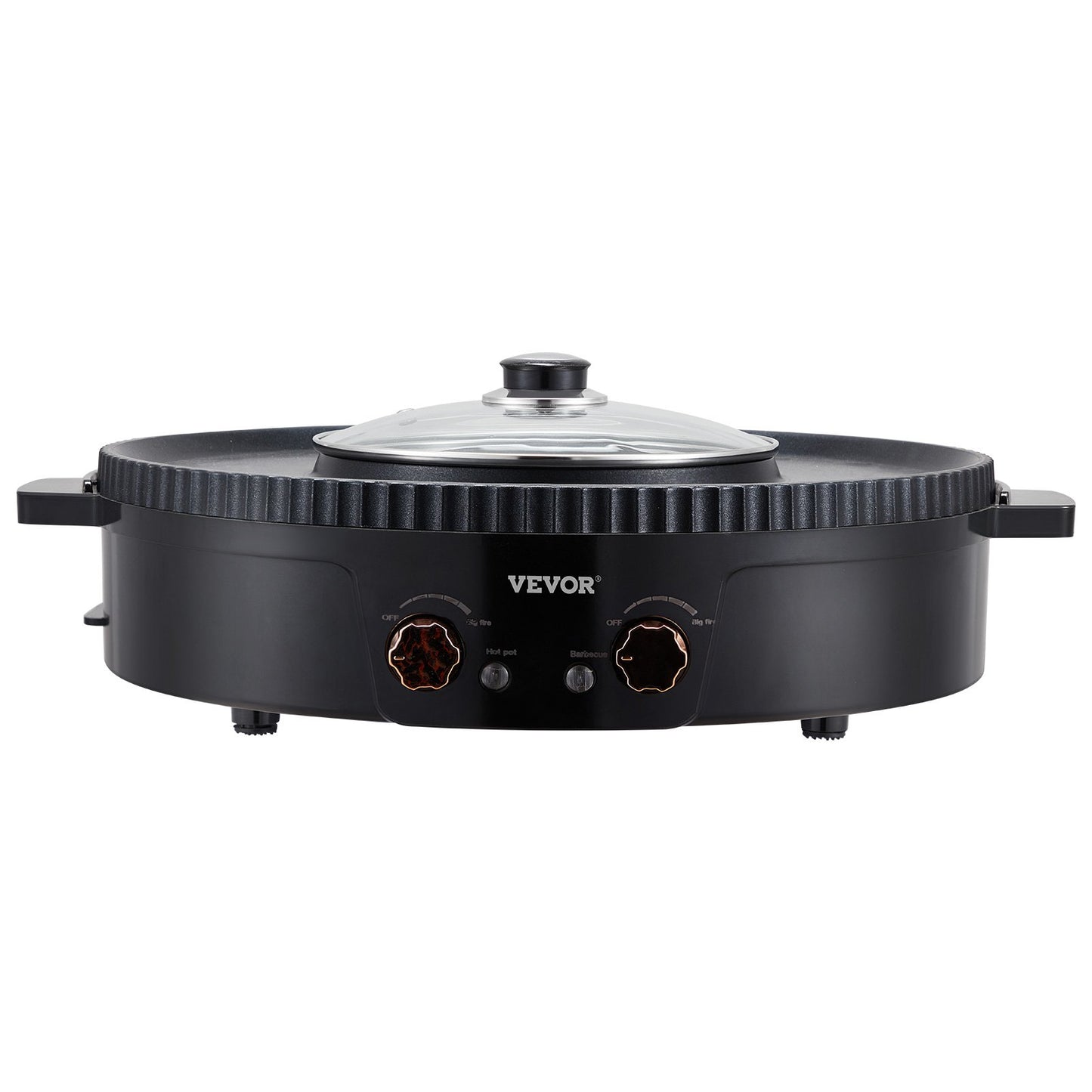 Hot Pot with Grill 1800W 2-in-1 Electric Smokeless Grill and Hot Pot V952-YXDHGHS1550WPJEZ7V3