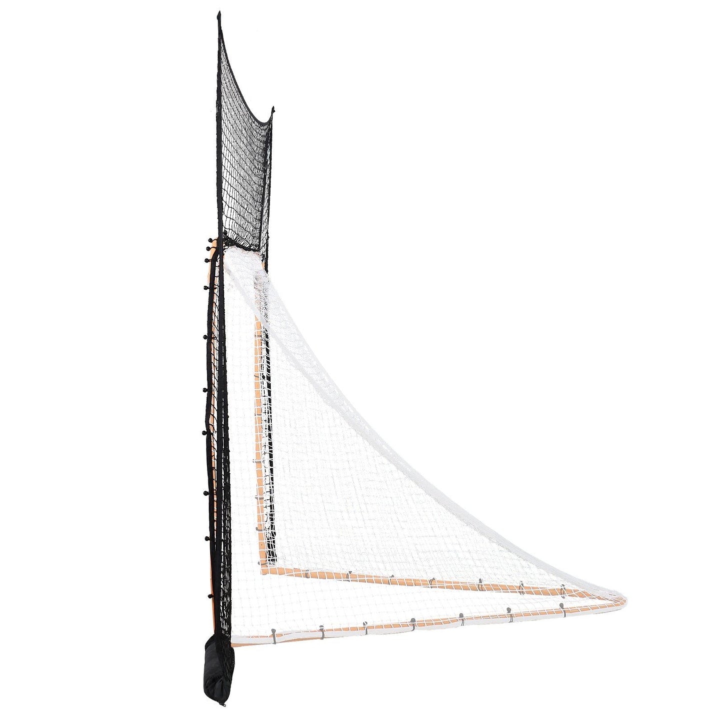 Hockey and Lacrosse Goal Backstop, 12x9 ft Lacrosse Net with Extended Coverage, Quick Easy Setup Complete V952-ZQGQQMTJK1291LY4QV0