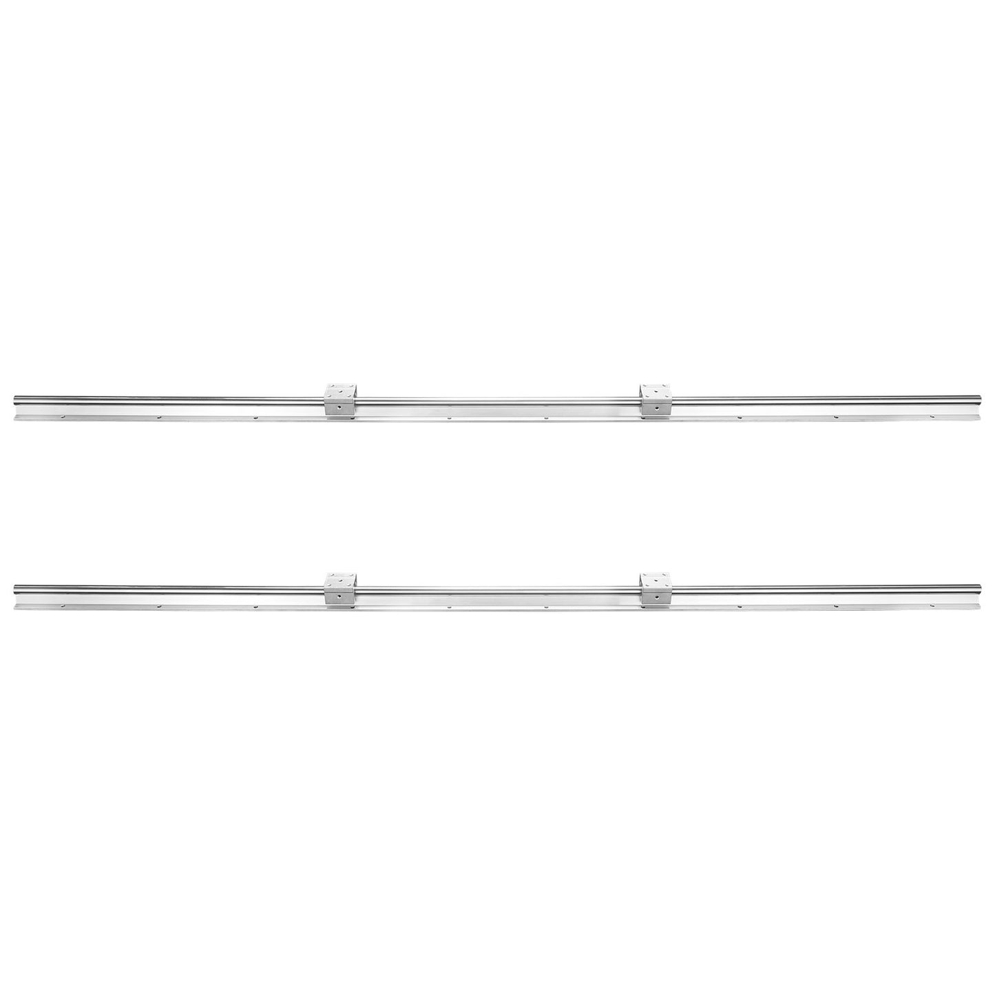 Linear Guide Rail Set, SBR20 1500mm, 2 PCS 59 in/1500 mm SBR20 Guide Rails and 4 PCS SBR20UU Slide Blocks, V952-ZXDGSBR20MM15WNLNV0