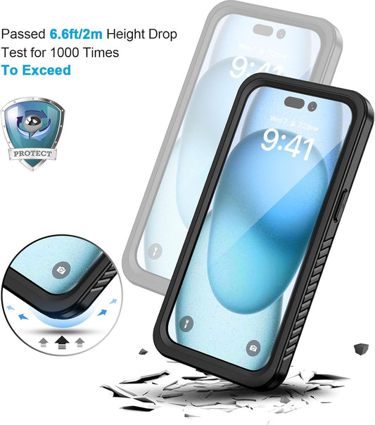 iPhone 15 Waterproof Shockproof Case V957-AM0049K