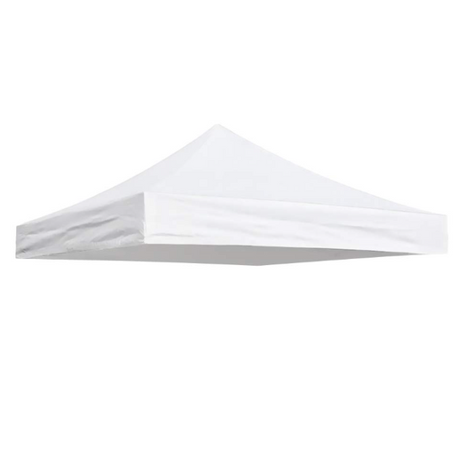 Gazebo Tent Top Cover Camping Beach Sunshade Shelter - White / 2x2M V957-MS-8982-GAZ-WHI
