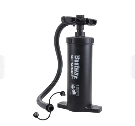 Bestway Air Hammer 2800 Manual Air Pump for Airbed, Swimming Pool, Toys, Kayaks V958-62086