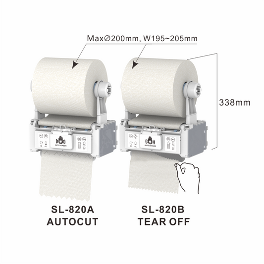 Touchless Paper Towel Dispenser-Black V959-DPDR0030