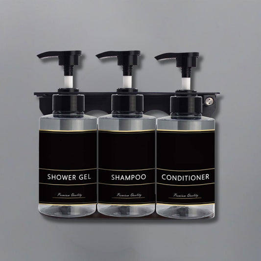 Liquid Soap Dispenser 300ml X 3 - Transparent V959-DSDR0150