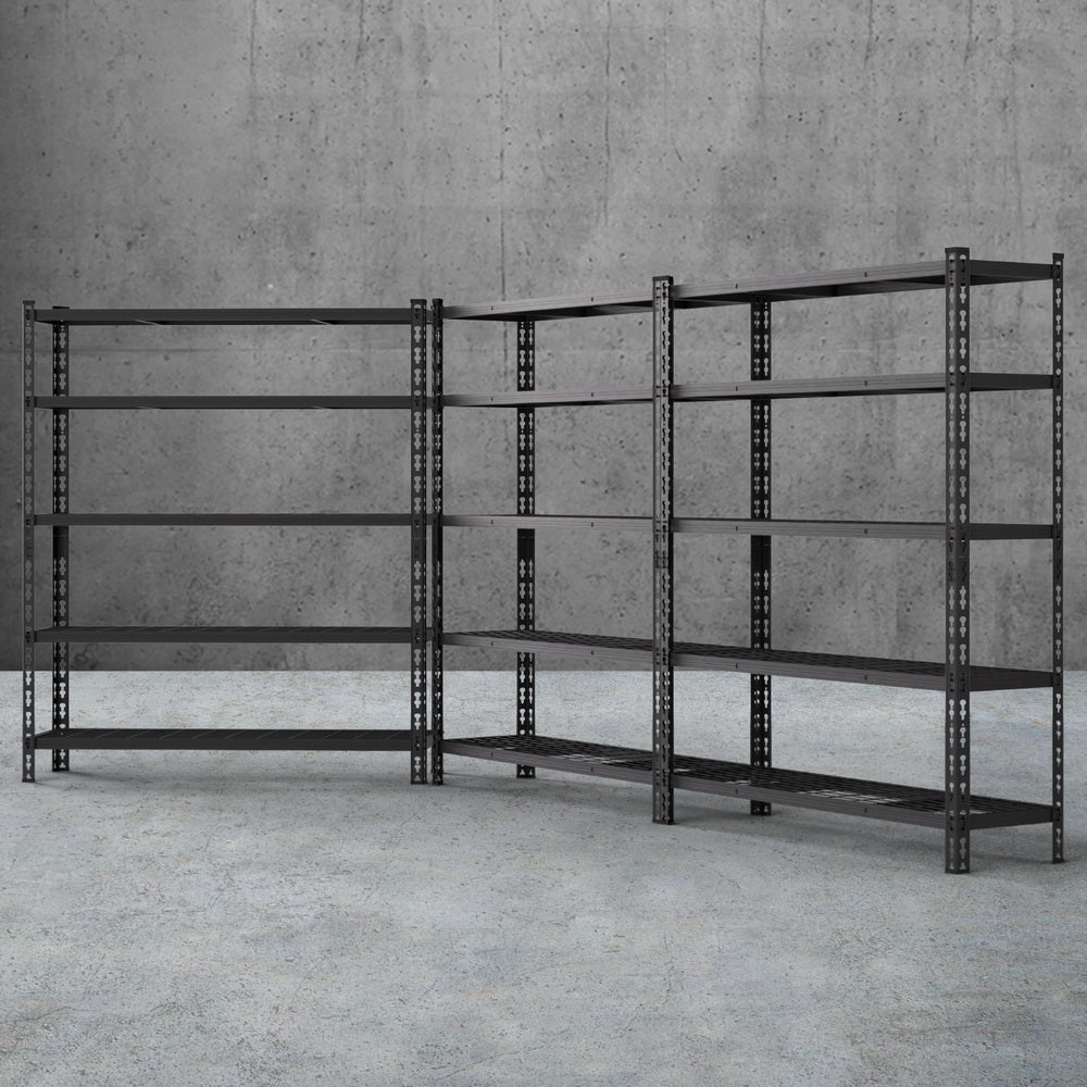 3 x 1.8M Giantz Garage Shelving Warehouse Rack WR-E-12X18-GDX3