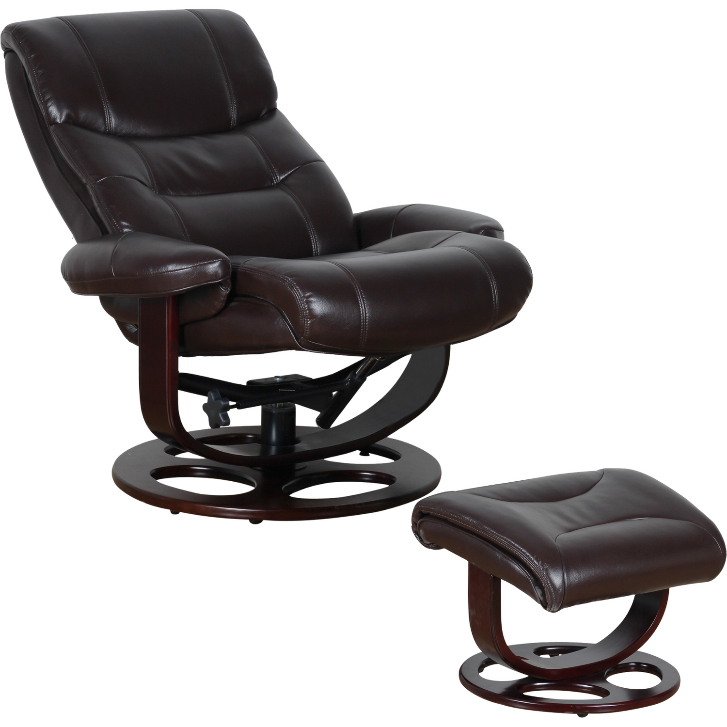 Recliners — reclining lounge chair with ottoman