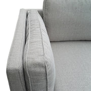 3 Seater Sofa Beige Fabric Modern Lounge Set for Living Room Couch with Wooden Frame V43-SOF-YOKBG3S