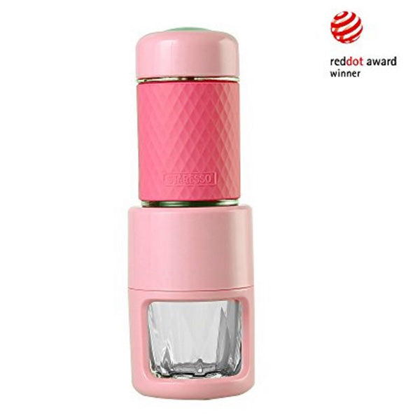 STARESSO Coffee Maker Red Dot Award Winner Portable Espresso Cappuccino Quick Cold Brew Manual Coffee Maker V28-ELESP200PK