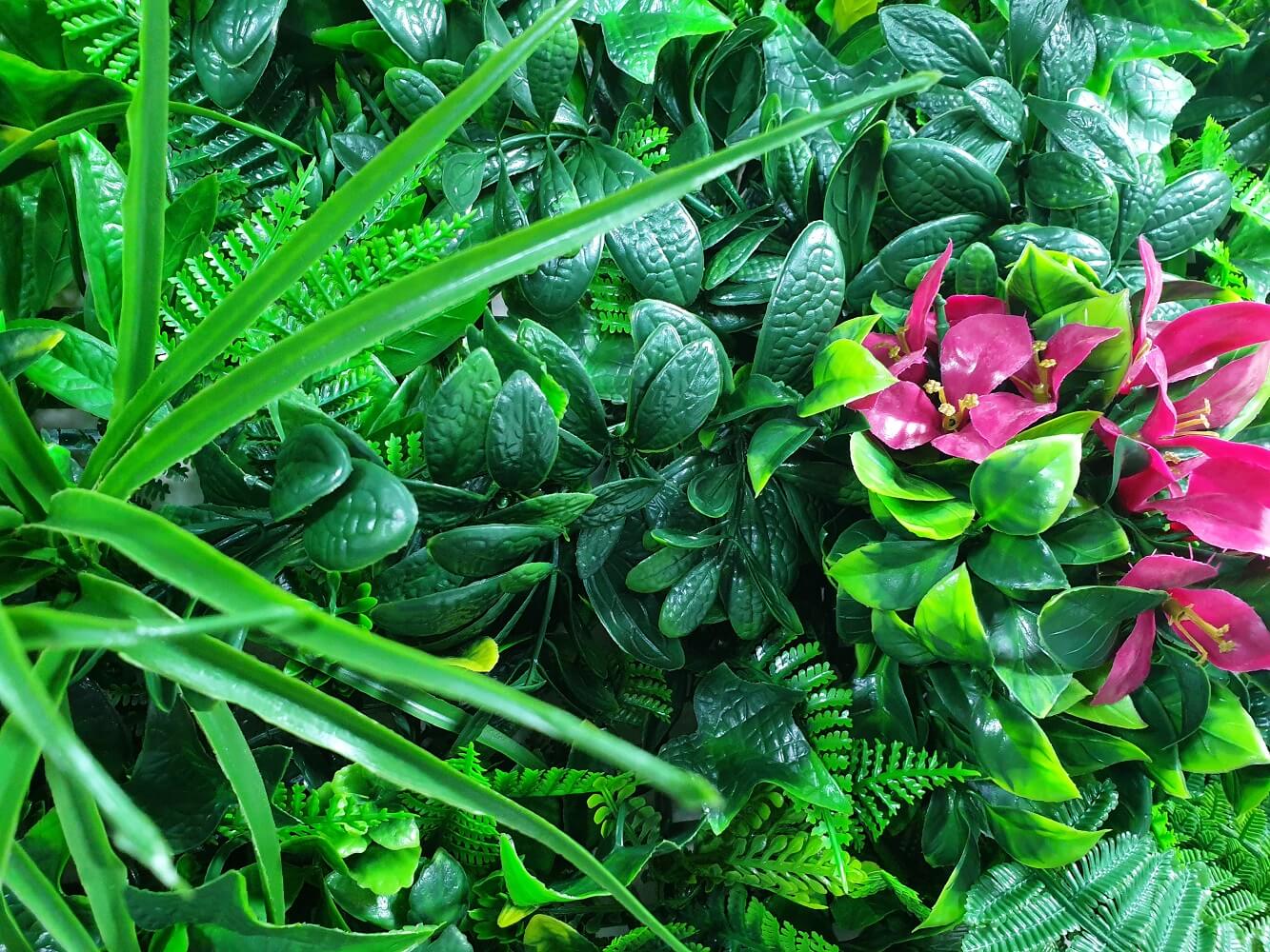 Flowering Lilac Vertical Garden / Green Wall UV Resistant Sample V77-1156478