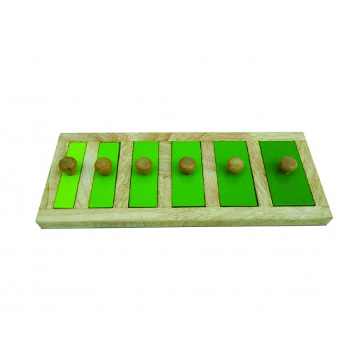 Narrow-Wide Knob Puzzle V59-463