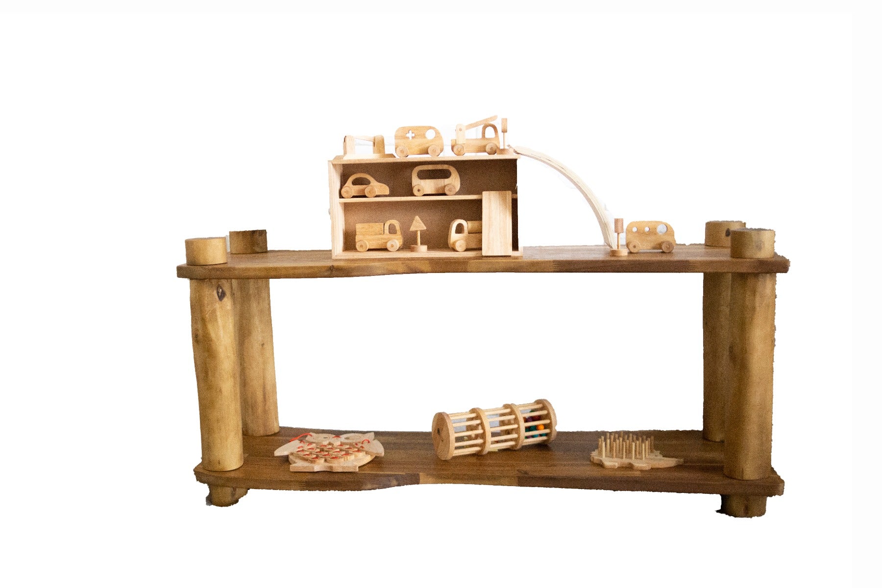 Two- Tier Tree Shelf V59-549