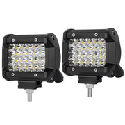 Pair 4 inch Spot LED Work Light Bar Philips Quad Row 4WD 4X4 Car Reverse Driving V94-4X4-WORK18SL4-W*2