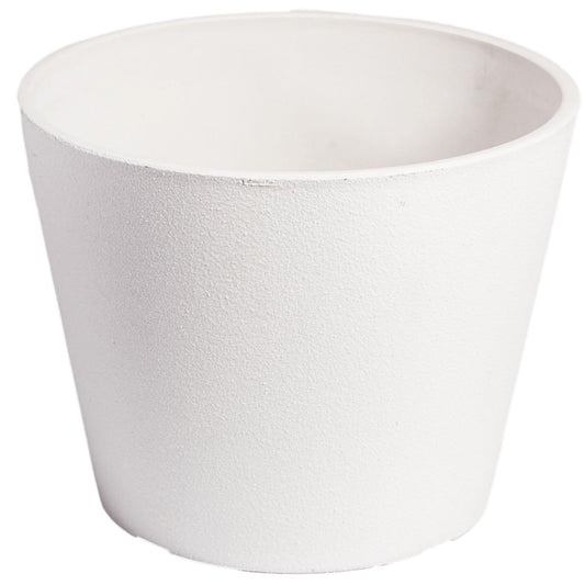 Rendered White Planter Pot 25cm V77-9720025