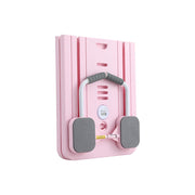 Everfit Pilates Board Foldable Reformer Multi Functional Exercise Trainer Pink