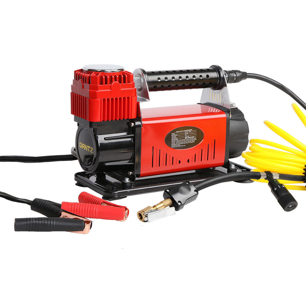 Giantz Air Compressor 12V 4x4 Tyre 320L/min Deflator Inflator Car Truck Portable AC-320L-RD