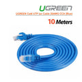 UGREEN Cat6 UTP lan cable blue color 26AWG CCA 10M (11205) V28-ACBUGNCAT6M10