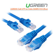 UGREEN Cat6 UTP lan cable blue color 26AWG CCA 10M (11205) V28-ACBUGNCAT6M10
