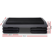 Everfit 3 Level Aerobic Step Exercise Stepper 110cm Gym Home Fitness AES-T001B