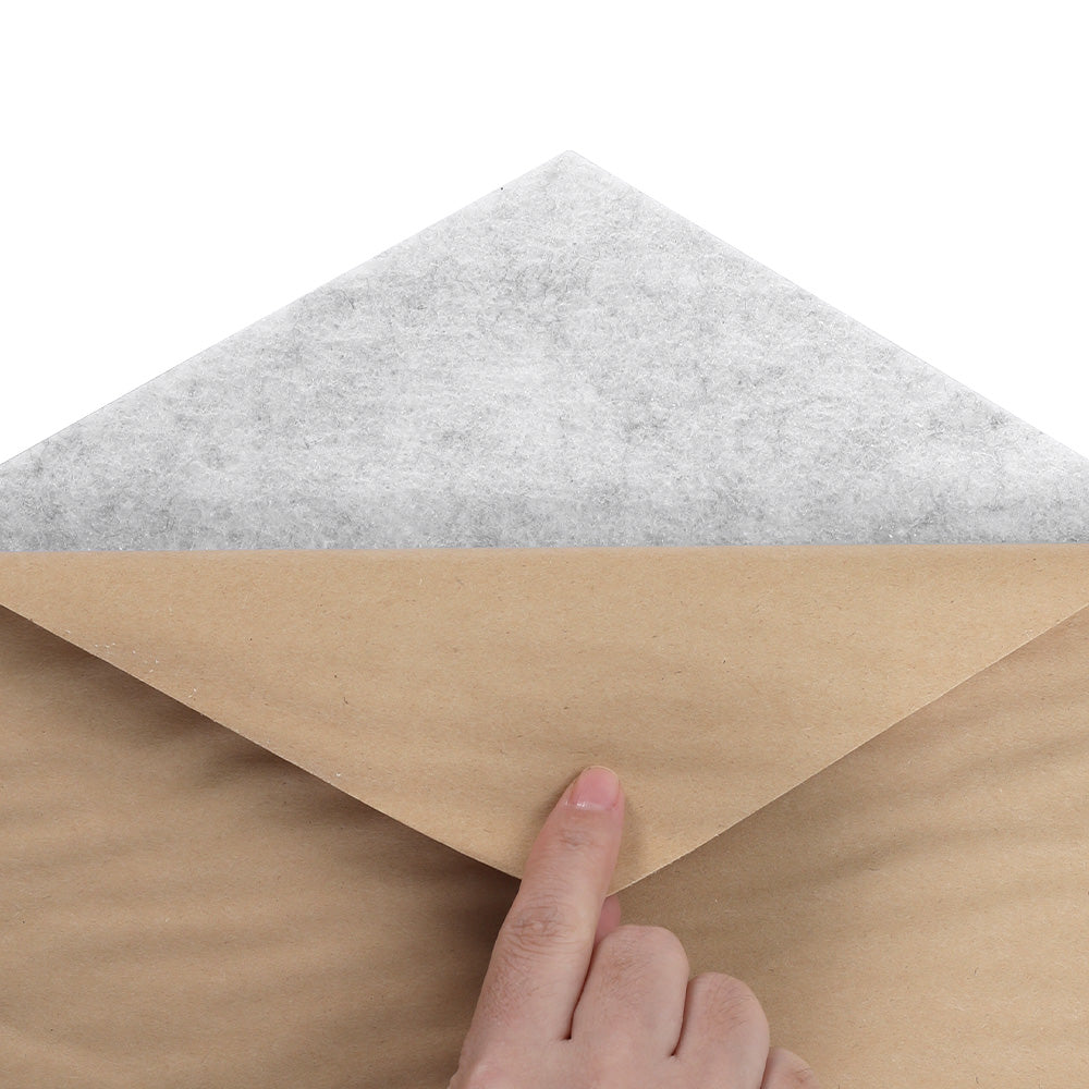 Alpha Acoustic Foam 12pcs 35x30x0.9cm Soundproof Absorption Panel Adhesive Grey AF-HEX-12-GR
