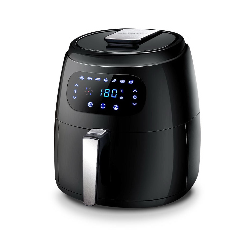 Devanti Air Fryer 8.5L LCD Fryers AF-K-E902-BK