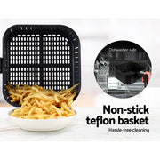 Devanti Air Fryer 7L LCD Fryers Black AF-K-G-5T6-SS-BK