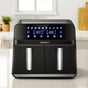 Devanti Air Fryer 8L Dual Zone Fryers AF-K-J-NA8D-BK