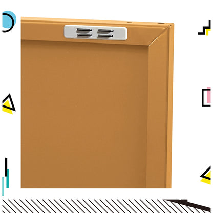 Artiss Buffet Sideboard Metal Cabinet - BASE Yellow AI-LOCKER-LD-YE