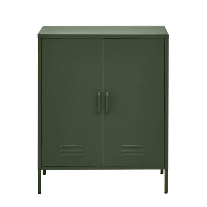 Artiss Buffet Sideboard Metal Cabinet - SWEETHEART Green AI-LOCKER-MI-GN