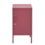 ArtissIn Bedside Table Metal Cabinet - MINI Pink AI-LOCKER-SH-PK