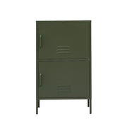 Artiss Buffet Sideboard Metal Cabinet - DOUBLE Green AI-LOCKER-SMI-GN
