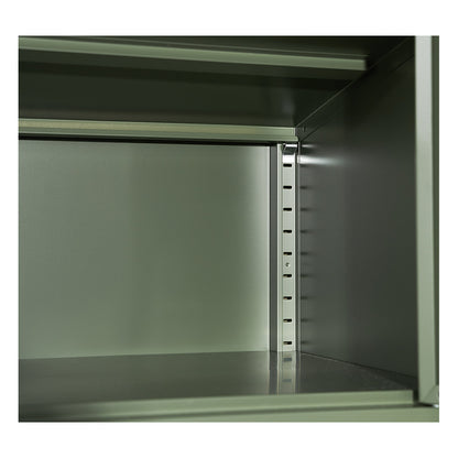 Artiss Buffet Sideboard Metal Cabinet - DOUBLE Green AI-LOCKER-SMI-GN