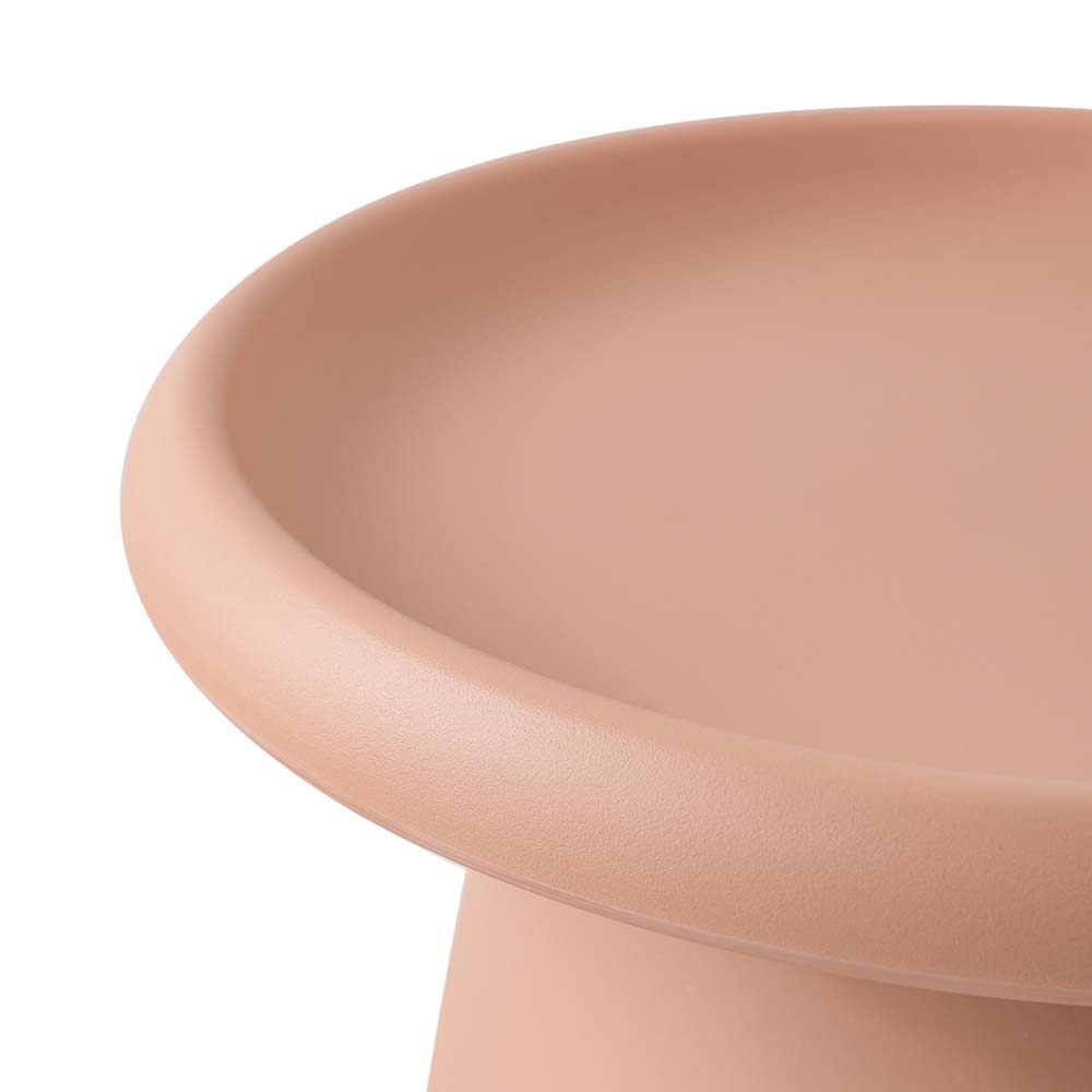 ArtissIn Coffee Table Round 52CM Plastic Pink AI-PP-CT-S-PK